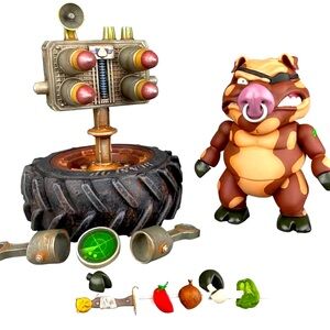 Barnyard Commandos Corporal Hy Ondahog action figure toy NIB